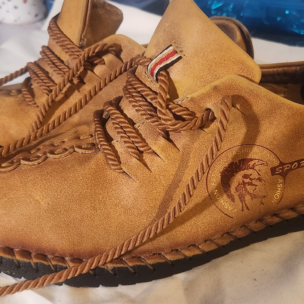 Stylish Tan Leather Loafers for Men